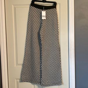 Zara Wide Leg Knit Pants